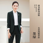 Dark green women's suit / S