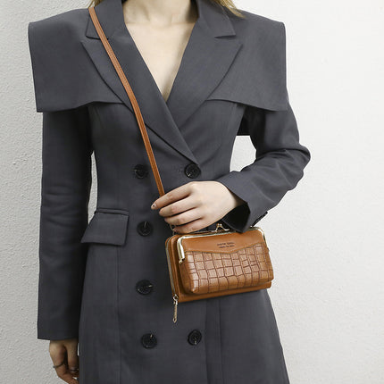 2023 New Mobile Phone Wallet Women's Card Holder All-In-One Casual Fashion Shoulder Crossbody Bag Multifunctional Coin Purse