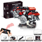 Ferrari 488.v8 engine [660pcs] 96203