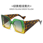 Green yellow frame green yellow film