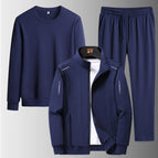 882 three-piece set blue / M