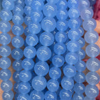 4mm (about 90) a piece / blue chalcedony