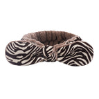Brown striped headband / bulk