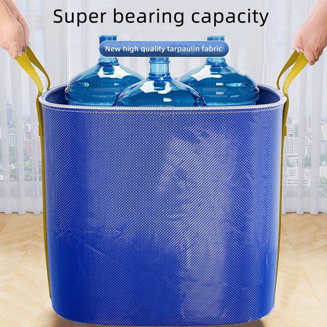 Moving bag large capacity sturdy and durable woven bag express clothes finishing box luggage quilt storage bag