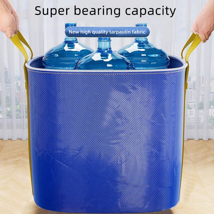 Moving bag large capacity sturdy and durable woven bag express clothes finishing box luggage quilt storage bag