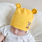 anni Letter Yellow Single Hat / 1-12 months 38-46cm
