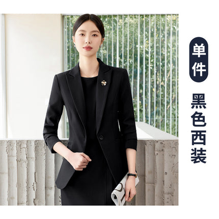 Suit Dress Suit Women's Professional Formal Wear Spring & Fall 2025 New Elegant Slim Fit High-End Small Suit Jacket