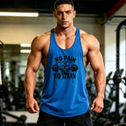 Blue printed black / S