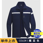 Navy blue single-layer top (single top) / 160/s( 42.5-50kg )