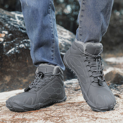New Outdoor Sports Cotton Shoes Men and Women fleece-lined Warm Boots Wear-resistant Non-slip Snow Boots Winter Thickened Lovers Shoes