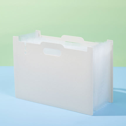 A4 Desktop Folder Organ Pack 13-layer Large Capacity Organ Pack Student Test Paper Office Data Storage Folder
