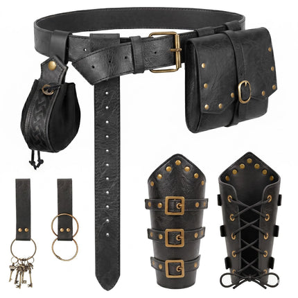 Amazon Hot Selling Steampunk Phone Bag Medieval Renaissance Role Playing Accessories Sport Fanny Pack