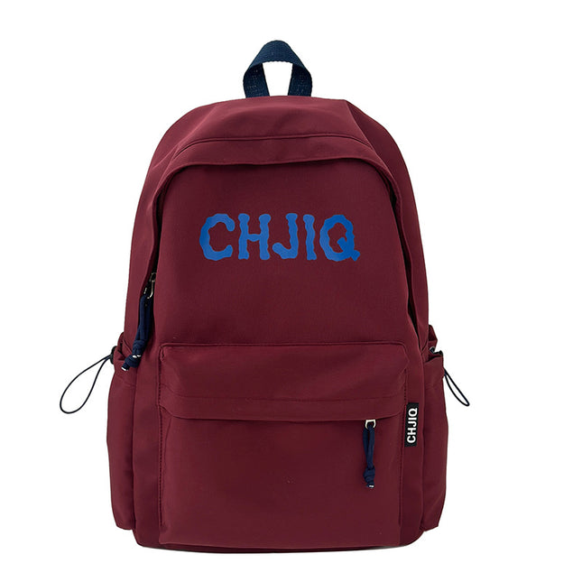 New Fashion Casual Backpack Men's and Women's Large Capacity Outdoor Lightweight Junior Senior high school Student School Bag Backpack