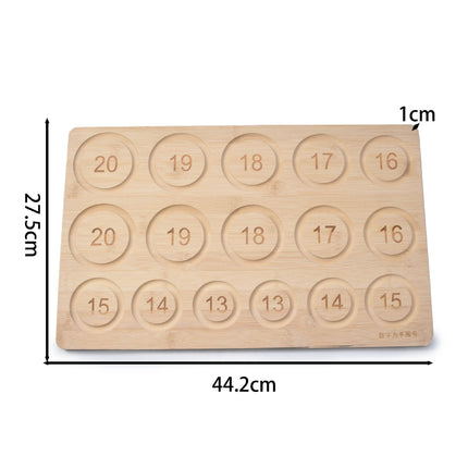 Solid Wood Bead Tray, Jewelry Bracelet Display Tray, Jewelry Design Tray, DIY Beading Tools, Bracelet Storage Tray