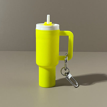 Cross-border New Product Stanley Stanley Keychain Pendant Ice Cup Keychain Can Hold Lipstick Backpack Hanging