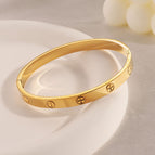 [Gold] cross bracelet