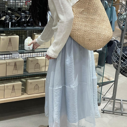 [Highly Recommended] a Must-Have for Everyone: a Stunningly Beautiful, Ultra-Soft, Lined, Very Attractive, Versatile Tutu Skirt/Gauze Skirt with a Large Hem