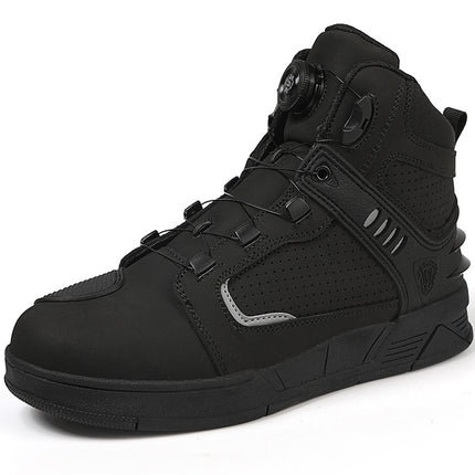 JG WOLVES/Nine Wolf Riding Shoes Motorcycle Boots Four Seasons Motorcycle Breathable Knight Equipment Commuter Racing Shoes