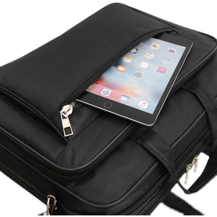 Portable shoulder notebook tablet computer bag 15 inch office travel student printing large capacity wholesale computer bag