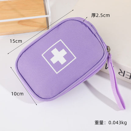 Youth Style First Aid Kit Large Capacity Student Health Kit Portable Mini Medicine Box Medicine Storage Bag