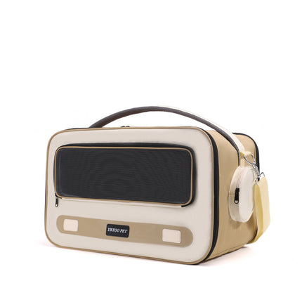 Portable Cat Bag for Outings, Portable Cross-Body Large-Capacity Bag for Cats, Ventilated, Breathable, Anti-Stress Dog Extra Large Pet Bag