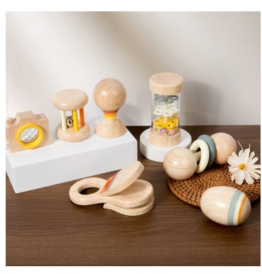 Cross-border early education children's simulation musical instrument Orff percussion instrument drum rattle sand hammer toy music suit