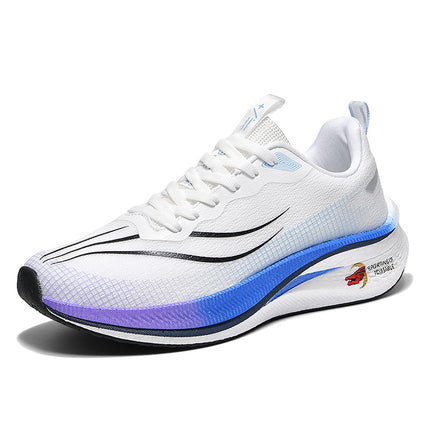 2024 spring cross-border ultra-light mesh sports breathable running shoes for couples