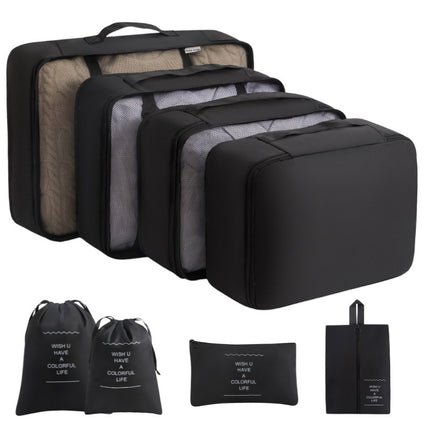 Cross-border Travel Storage Bag Ten-piece Set Business Travel Storage Bag Large Capacity Storage Bag Waterproof Travel Storage Bag
