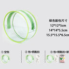 12cm face bag (empty) / Green