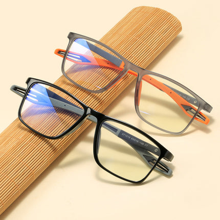 Sports wind anti-fog reading glasses new fog-free blue light reading glasses HD ultra-light TR90 reading glasses