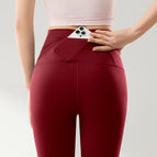 Red flame red [nine-point pants-belly control and hip lifting large capacity] / S【recommended: 35-45kg 】
