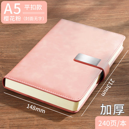 a5 Notebook customized skin feeling large notebook thickened notepad wholesale extra thick business diary b5 customized logo