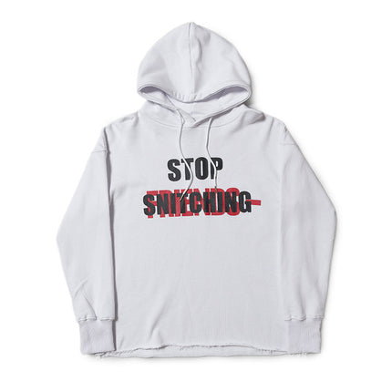 Lone Sweatshirt Wang Yibo with Hiroshi Fujiwara Limited Fashion Brand Big V Valentine's Day Couple Loose Long Sleeve Hoodie