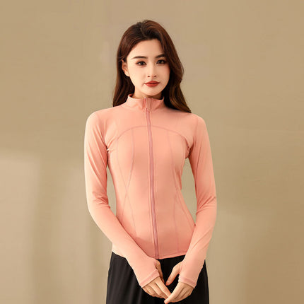Lulu Badminton Slim-fit Sports Top Women's 2024 Autumn and Winter New Running High-end Long-sleeved Fitness Yoga Clothes