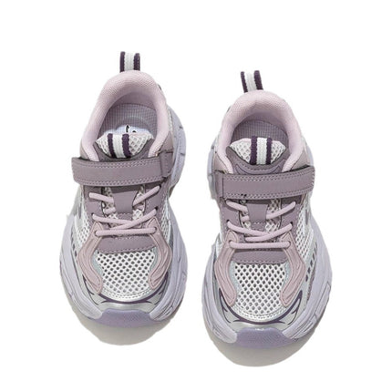 Girls' Sneakers 2026 New Spring and Autumn Children's Shoes Breathable Mesh Dad Shoes Boys' Single Mesh Shoes