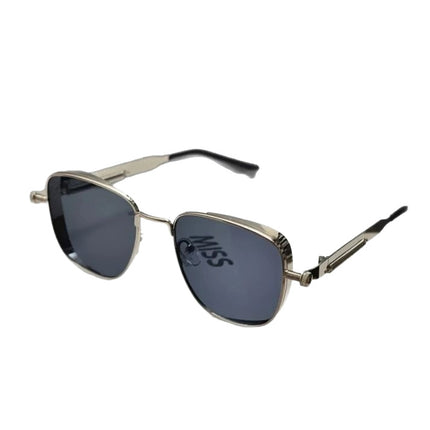 Cross-border European and American New Light Luxury High-end Sunglasses for Men and Women Retro Metal Frame Sunglasses Personalized Sunglasses