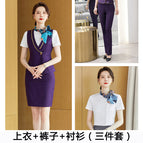 Women's purple + pants + shirt / S