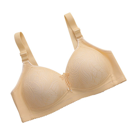 Wire-Free, Comfortable, Breathable, Thin Bra, Large Size, Push-Up, Anti-Sagging, Women's Bra, Sexy Seamless Backless Lingerie