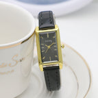 Gold shell with black surface