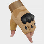 Half finger soft shell-sand color / L