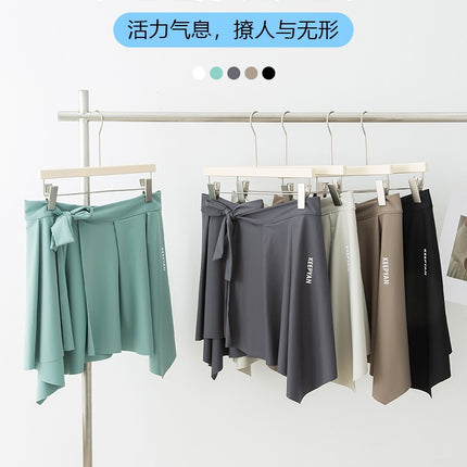 Shark Pants 2025 New Fart Curtain Women's Bottom Bottoming Artifact Sport Butt Covering Yoga Pants Blinding Skirt Fart Curtain