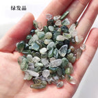 Green hair crystal 5-7mm / 100g
