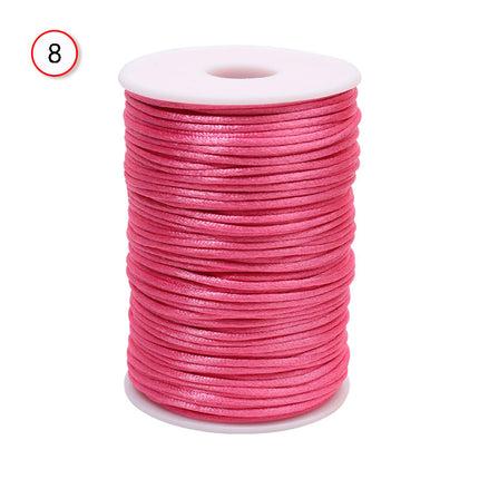 Chinese knot rope 34675 line handmade braided rope bracelet pendant red rope Jade line diy accessories wholesale