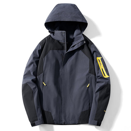 Cross-Mirror Outdoor Single-Layer Jacket for Women, Spring & Fall Thin Windproof and Waterproof Mountaineering Jacket, Jacket for Men