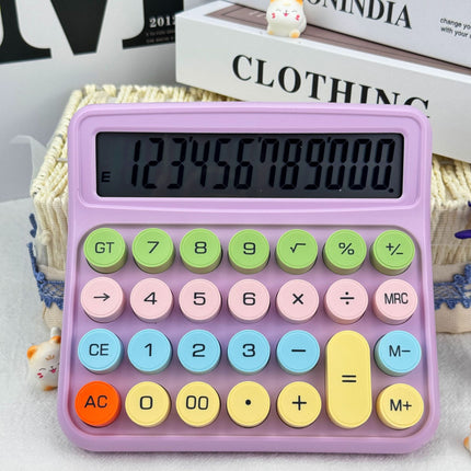 Voice Calculator High Color Value Gradient Portable Computer 12-Bit Large Screen for Office Examination