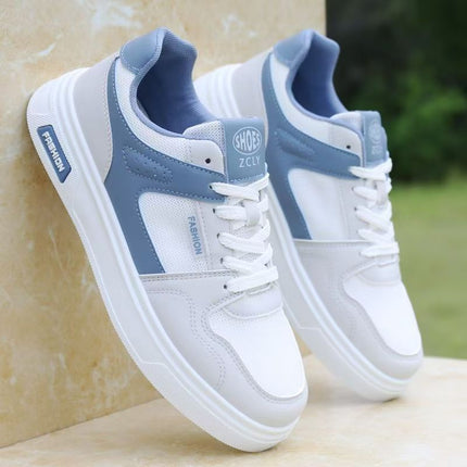 Brand Men's Shoes Summer Breathable Mesh Panel Shoes Sports Shoes Men's 2025 New Casual Shoes Men's White Shoes