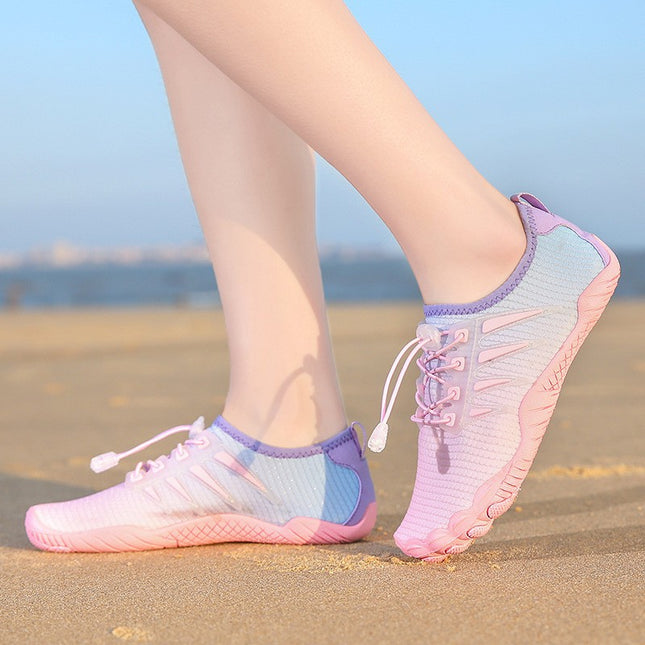 Summer men's and women's outdoor beach shoes wading quick-drying shoes lightweight non-slip breathable shoes running fitness shoes