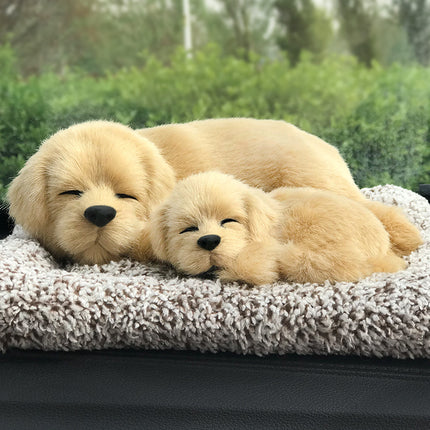 Car Ornaments Car Internet Red Car Interior Ornaments Female Dog Simulation Interior Ornaments Car Ornaments Central Console Men