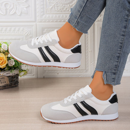 Women's Training Shoes 2025 Autumn New Korean Style Ins Student Casual Breathable Sports Versatile White Shoes