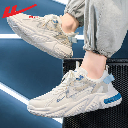 Men's Shoes, Sports Shoes, Men's 2025 New Summer Casual Shoes, Men's Breathable, Deodorant, Thick-Soled Dad Shoes for Men